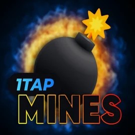 1Tap Mines slot visual from Turbo Games available on boomzinocasino.net.pl