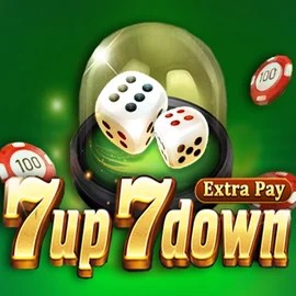 Official Casino Games logo: 7up 7 down by TaDa Gaming at Boomzino Casino