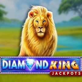 Diamond King Jackpots online game logo by SpinPlay Games on boomzinocasino.net.pl