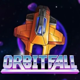 Orbitfall casino game by ELK Studios – featured logo at Boomzino Casino