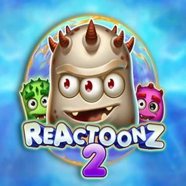 Reactoonz 2 by Play'n GO, showcased at boomzinocasino.net.pl – game logo