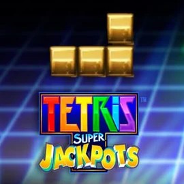 Tetris Super Jackpots online game logo by WMS on boomzinocasino.net.pl